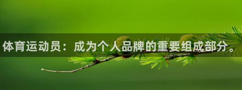 德国J9官方正版app集团：体育运动员：成为个人品牌